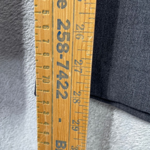 Chico Woman Dress Pants Slacks Office Siren Preppy Trousers Flat Size L 1.5 Gray - Picture 8 of 10